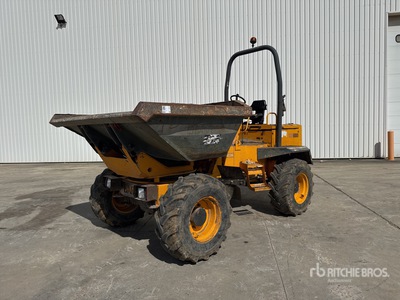 2008 Barford SXR6000 6 t 4x4 Swivel Motobasculeur キャリアダンプ