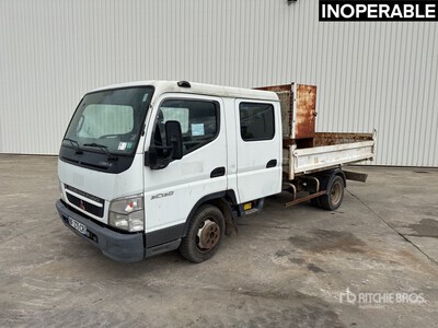 2007 Mitsubishi Canter 3C13D 4x2 Camion Benne Dump Truck (Inoperable)