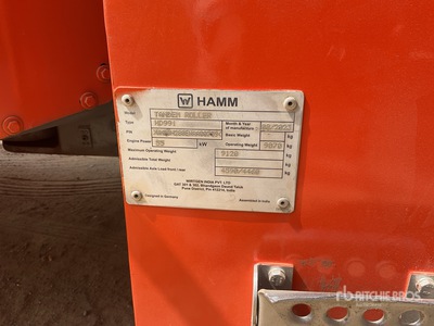 2023 Hamm HD99i Walec dwubębnowy