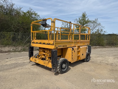 2008 Haulotte H12SX 4x4 Diesel Nacelle Ciseau Scissor Lift
