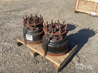 (2) Brake Drum Assemblies