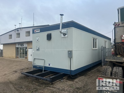2021 Morden Industrial Structures Brandon 39 ft x 12 ft Skid-Mounted Asphalt Lab aanhangwagen