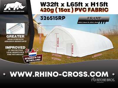 Rhino-Cross 326515RP Storage Building (Unused)