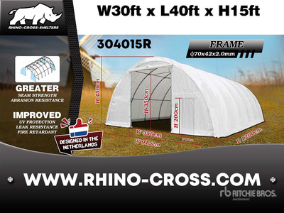Rhino-Cross 304015R Bâtiment d'entreposage (Unused)