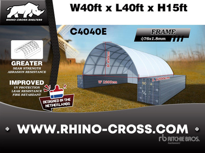 Rhino-Storage C4040E-300G Edificio de almacenaje (Unused)