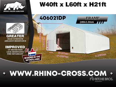Rhino-Cross 406021DP-300G Edificio de almacenaje (Unused)