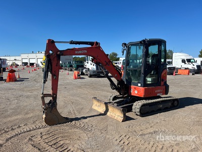 2016 Kubota U35-4 を見 Mini Excavator