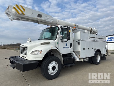 2012 Altec AM855 55 ft on 2012 Freightliner M2 106 4x2 Bucket Truck
