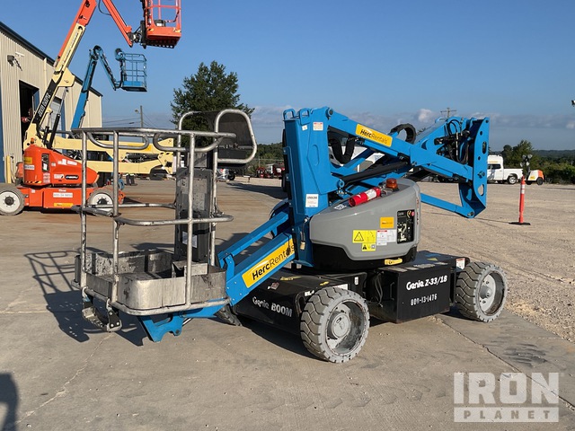 ELEVADOR ARTICULADO 2016 GENIE Z3318