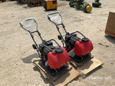 Quantity of (2) 2025 Ray-OU C-90L Vibratory Plate Compactor (Unused)