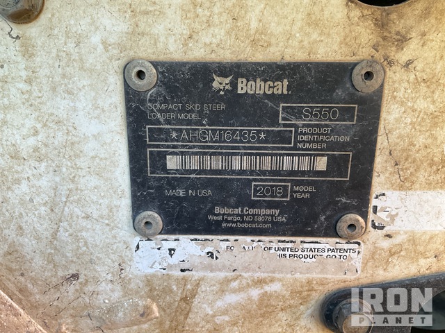 MINI CARGADOR SOBRE RUEDAS 2018 BOBCAT LOADER