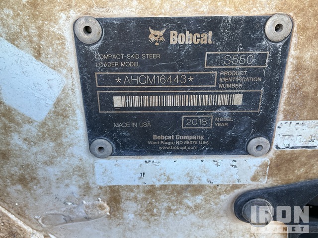 MINI CARGADOR SOBRE RUEDAS 2018 BOBCAT LOADER