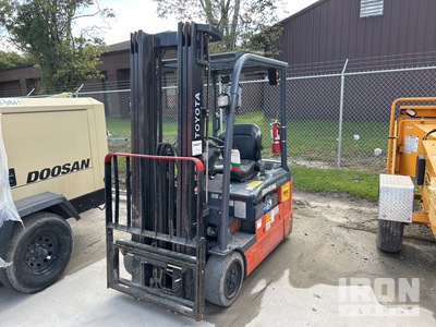 2018 Toyota 8FBE20U 3250 lb Electric Forklift (Inoperable)