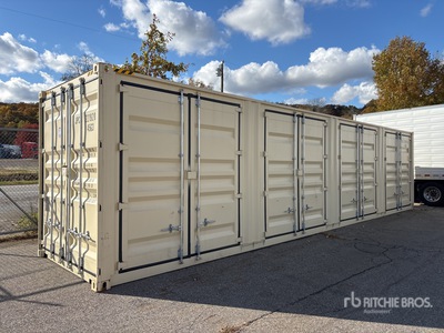 2025 40 ft High Cube Multi-Door Conteneur de stockage