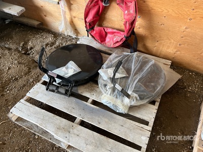 Quantity of (2) Grain Bin Lids