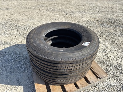 Quantity of (2) Samson 295/80R22.5 Qty of Tires