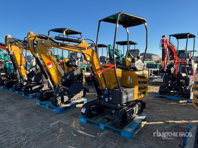 2025 CFG MX12RX Mini Excavator (Unused)