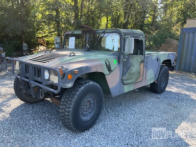 2001 AM General M1097A2 HMMWV 2 Door Soft Top w/Truck Body