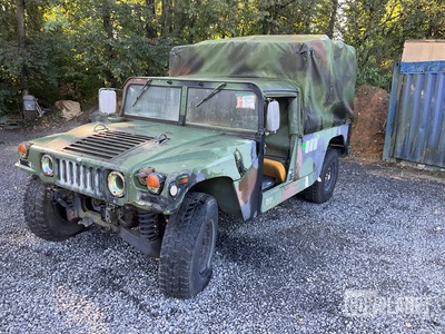 2002 AM General M1097A2 HMMWV 2 Door Soft Top w/Truck Body