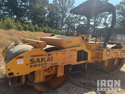 2017 Sakai SW990-1 Double Drum Roller (Inoperable)