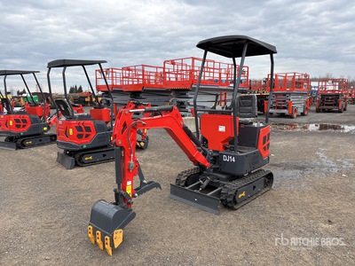 2025 AGT DJ14-DS Mini Excavator (Unused)