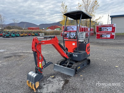 2025 AGT DJ14-DS Mini Excavator (Unused)