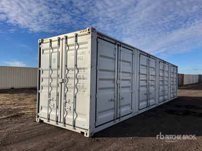 2025 40 ft High Cube Multi-Door Storage Container