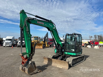 2019 Kubota KX080-4S 油圧ショベル