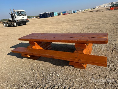 9 ft Wooden Picnic Table