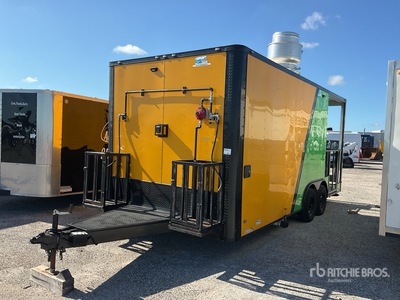 2024 Freedom 20 ft T/A عربة تقديم الطعام