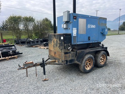 2002 Sdmo JS30UM 28 kW Mobile Generator Set