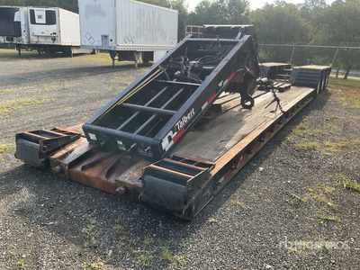 2019 Talbert Tri/A Removable Gooseneck Lowboy Trailer (Inoperable)