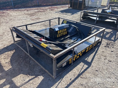 2025 Mower King SSRC 72 in قاطعة الفرشاة انزلاقية التوجيه (Unused)