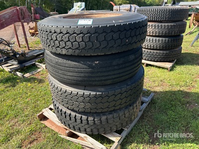 Quantity of (4) 11R22.5 Tires