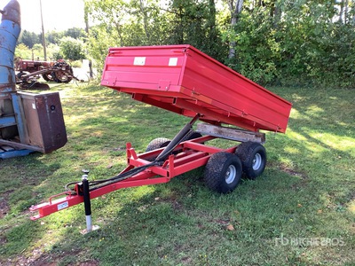 7 ft 8 in T/A Dump Utility Trailer (Unused)