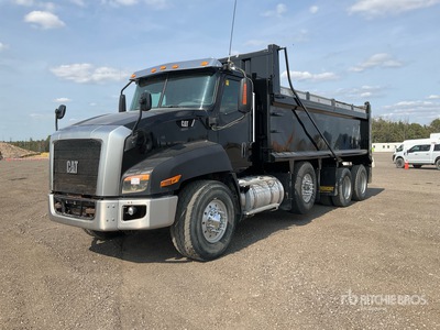 2016 Cat CT660S SBA 8x4 Tri/A Dump Truck