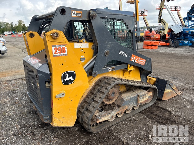 MINI CARGADOR SOBRE ORUGAS 2019 JOHN DEERE 317G