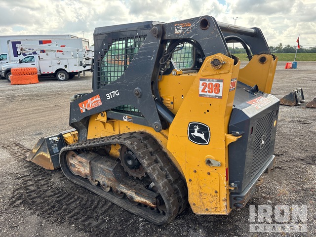 MINI CARGADOR SOBRE ORUGAS 2019 JOHN DEERE 317G