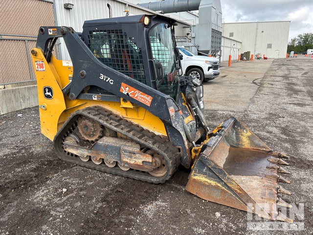 MINI CARGADOR SOBRE ORUGAS 2019 JOHN DEERE 317G