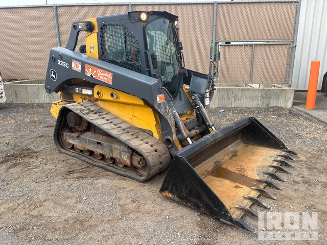 MINI CARGADOR SOBRE ORUGAS 2019 JOHN DEERE 333G