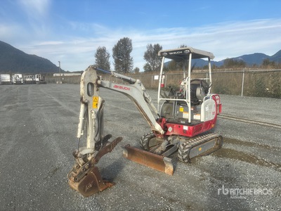 2017 Takeuchi TB216H を見 Mini Excavator