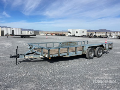 Tiger 7000 lb 18 ft T/A Equipment Trailer