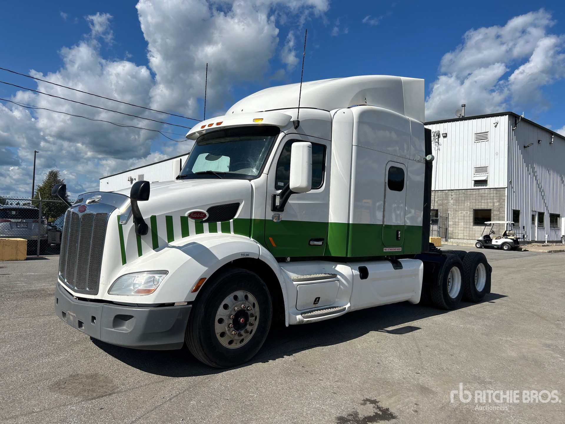 2017 Peterbilt 579 6x4 Tracteur Routier Couchette