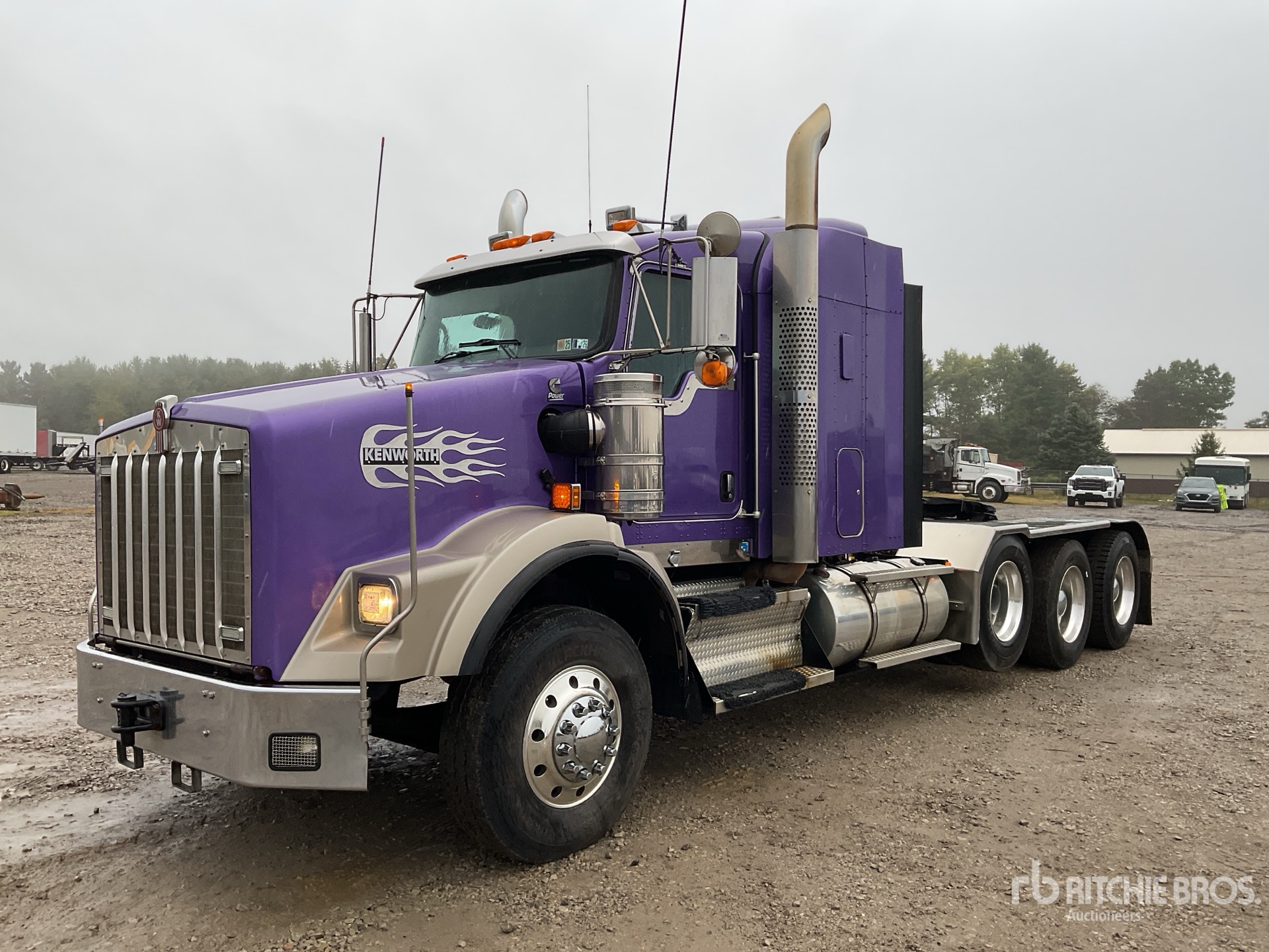 2014 Kenworth T800 Heavy Haul Sleeper Truck Tractor