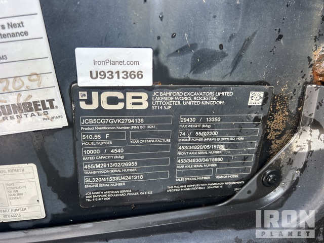 MANIPULADOR 2019 JCB