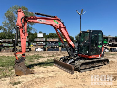 2018 Kubota KX080-4S Minikoparka