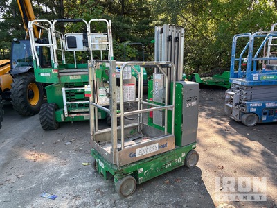 2012 Genie GR-20 Electric Vertical Mast Lift