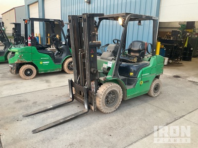 2012 Mitsubishi FG25N 5000 lb Pneumatic Tire Forklift