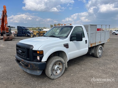 2008 Ford F-350 XL 4x4 Flatbed Truck