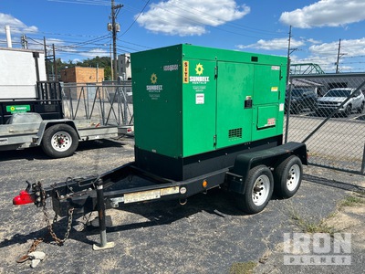 2016 Multiquip DCA-45SSIU4F 36 kW Mobile Generator Set (Inoperable)